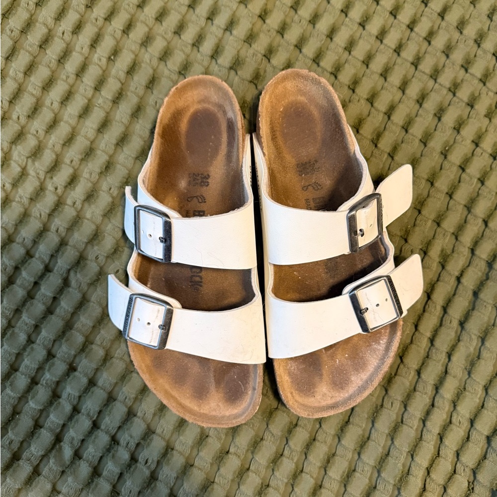 Birkenstock White Sandals